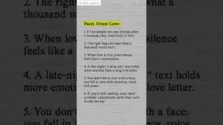 Facts About Love ❤️ | True Love Psychology Facts | Relationship Quotes | Wisdom_weave Shorts