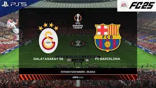 ФК 25 - Галатасарай - Барселона | Финал Лиги Европы | PS5