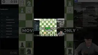 Brilliant Move vs Intentional Blunder #chess #psychology #shorts