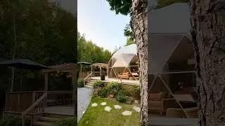 DREAMY GLAMPING DOME! #glamping #ontariotravel #exploreontario