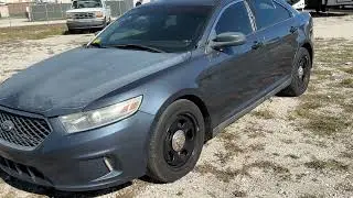 Lot # 115 2013 Ford Taurus Police Interceptor (FWD)