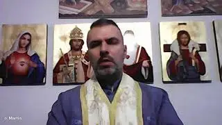 Ranný ruženec s kňazom