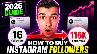 How and Where to buy Instagram followers 2026 (cheap easy fast)
