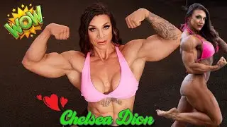 Chelsea Dion: The Perfect Blend of Feminine Beauty and Hardcore Muscle #fitness #fitnessmotivation