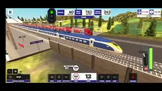 #20 Euro Train Simulator 2 Android  Gameplay London to Paris #eurostar #eurostar374 #london #paris
