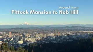 Pittock Mansion to Nob Hill | POV Bike Ride