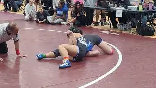 Kristyanna Apostol at the Lake Zurich Wrestling Invitational