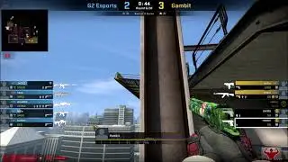 Hobbit CSGO POV (Gambit)(23-13) vs G2 / vertigo / DreamHack Masters Spring 2021