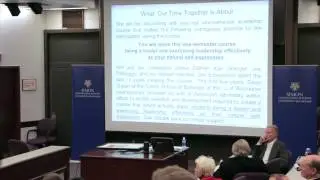 Michael C. Jensen Sands Leadership Lecture Part 2