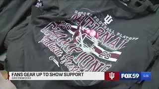 Fans snag IU championship gear at area stores