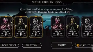 Sektor Triborg Challenge | All Boss Battles | Mk mobile