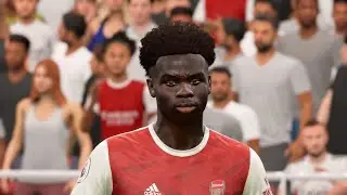 FIFA 21 Arsenal Youngsters Faces, Ratings & Potentials