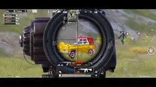 How to Spray on running Car in Bgmi/pubg Gameplay| vehicle burst | m416 + 6x accuracy| New update.