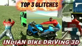 Top 3 glitches 😮 in Indian Bike Driving 3d #video #indanbikedriving3d