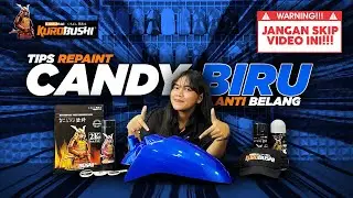 TIPS REPAINT CANDY BIRU ANTI BELANG!