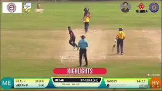 Kaka Venkataswamy Memorial Inter-District T20 League | Match Highlights
