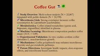 ☕ Brewed for Your Gut? 🔬 Coffee, Microbiome, & Metabolic Magic! 🦠✨