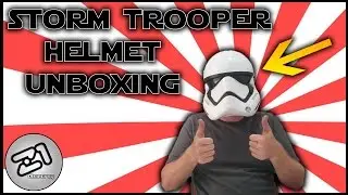 Official Storm Trooper Helmet Unboxing ! Life Size Wearable First Order Disney Official | Z1 Gaming