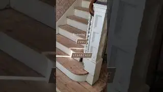 Starting the Removal of Lead Paint on our beautiful 1780s Staircase