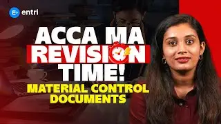 ACCA MA Revision | Material Control Documents Explained | ACCA Management Accounting by Anjaly Peter