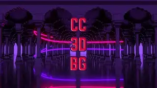 Arabic purple neon 4K 3d background | Free Version Footage