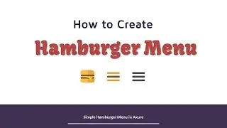 Hamburger Menu Without Lightbox Axure