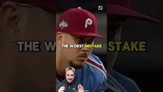 This BRUTAL Error Ended The Phillies' Season! 🤦&zwj;♂️ #shorts