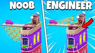 Thinking OUTSIDE THE BOX to beat reversed Poly Bridge 3 levels!