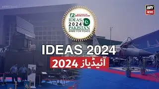 Pakistan showcases locally produced weapons as IDEAS 2024 kicks off in Karachi