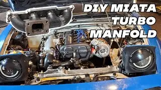 Самодельный коллектор Miata Turbo с дешевым сварочным аппаратом MIG