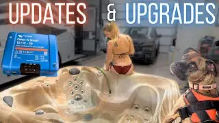 Pipers Injury, DC/DC Converter Install, & Hot Tub Review, Oh My!