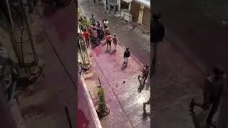 Holi fight #fight #shidhumosewalasong #holi #shorts #ganster #india