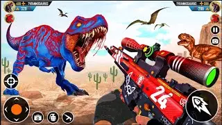 Wild Dinosaur Hunting Attack Game&ndash; Android Gameplay