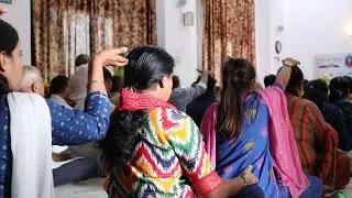 Collective vibration exchange Sahaja Yoga Bhajan Navratri Mahotsav 2023 SAHAJA YOGA HEALTH CENTRE