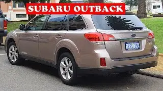 SUBARU OUTBACK 2013 DETAILED REVIEW, CHASSIS NUMBER, ENGINE NUMEBR AND VIN PLATE LOCATIONS #carwow