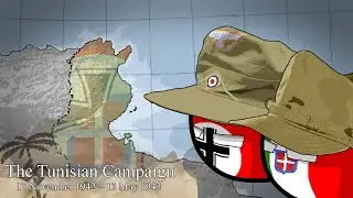 Tunisian campaign - |Operation Flax: The death of the Luftwaffe| - |Countryballs Animation| (1943)