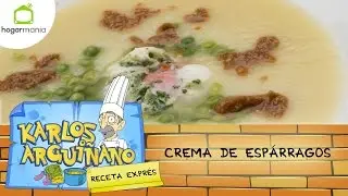 Receta de Crema de espárragos por Karlos Arguiñano