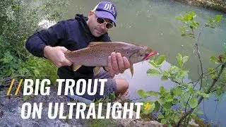 Big Trout on Ultralight