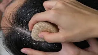 Minimalist Scalp Care ASMR | Slow Hair Cleaning for Calm and Better Sleep