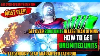 HOW TO GET UNLIMITED UNITS - MARVEL'S AVENGERS GAME