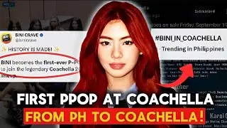 BINI Makes History as First P-POP Group at Coachella 2026! 