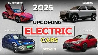 Upcoming Electric Cars 2025 | Launch Details | New Electric Cars 2025 | YA