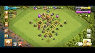 Coc th-5 best attack strategy on  (golam and visart) of three⭐⭐⭐...