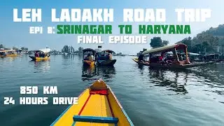 Leh Ladakh Road Trip-Oct, 2025 Day 8: Srinagar to Haryana Non-stop drive almost 24 hrs