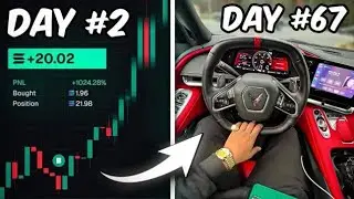 1 Solana Into A Corvette Challenge #2 Live Trading Meme Coins