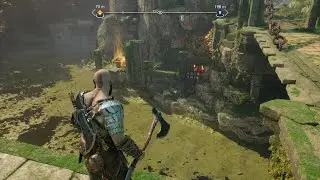 God of War Ragnarok - Vanaheim Cliffside Ruins Legendary Chest