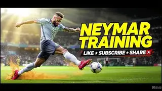 Neymar Football Training Story | Hard Work in Ground | Motivation Football 🔥⚽