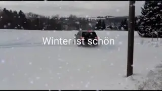 BMW im Schnee