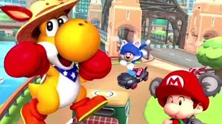 Mario Kart Tour Sidney Tour Gameplay - Yoshi (Kangaroo)