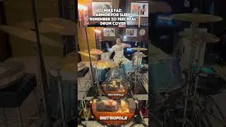 Mike Faz: Armor For Sleep - Remember To Feel Real (Drum Cover) #ArmorForSleep #DrumCover